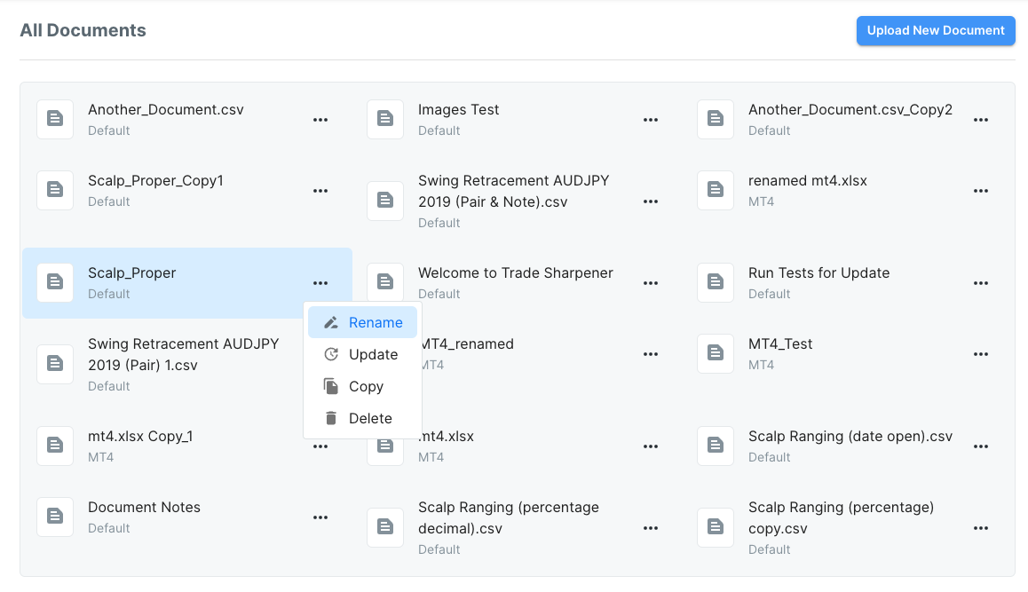 Organize Your Data